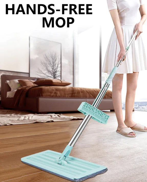 360 Hands-Free Microfiber Floor Mop