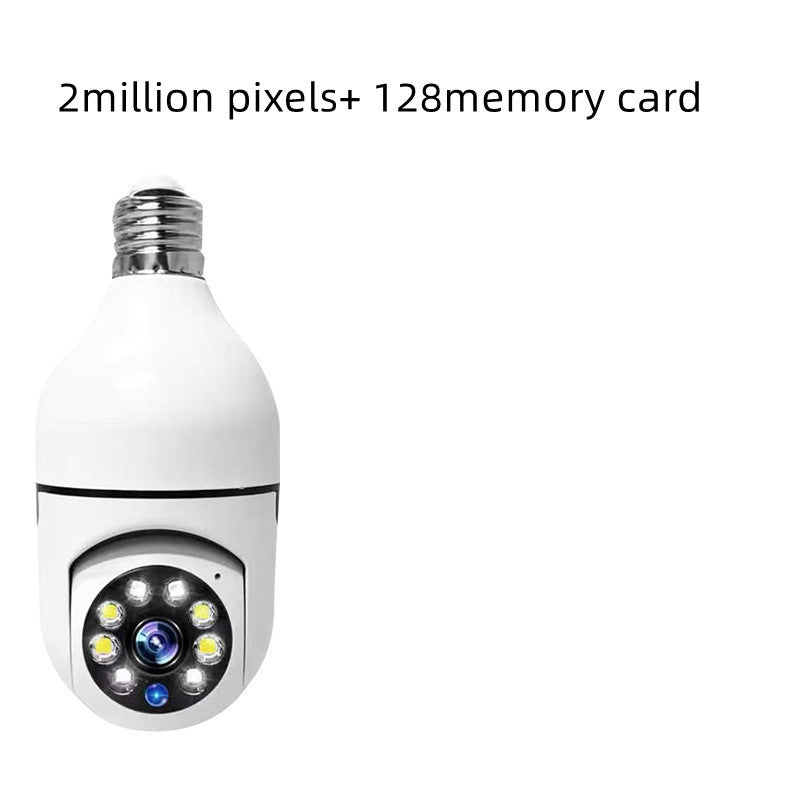 WiFi CAMERA 1080P Bulb 4X Zoom Camera 5GWiFi Alarm Monitor