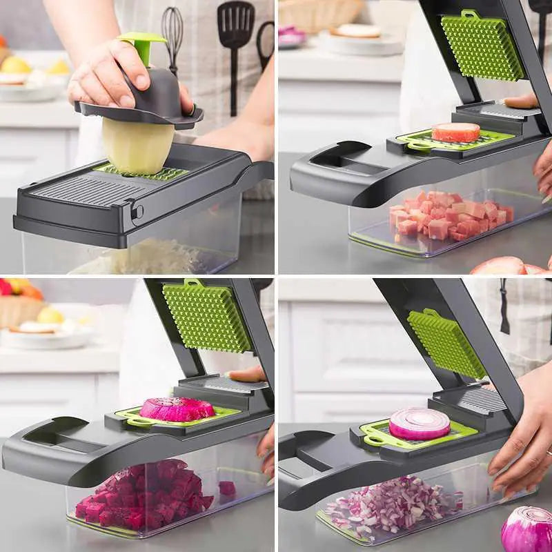 12 in 1 Multifunctional Vegetable Slicer Cutter Shredders