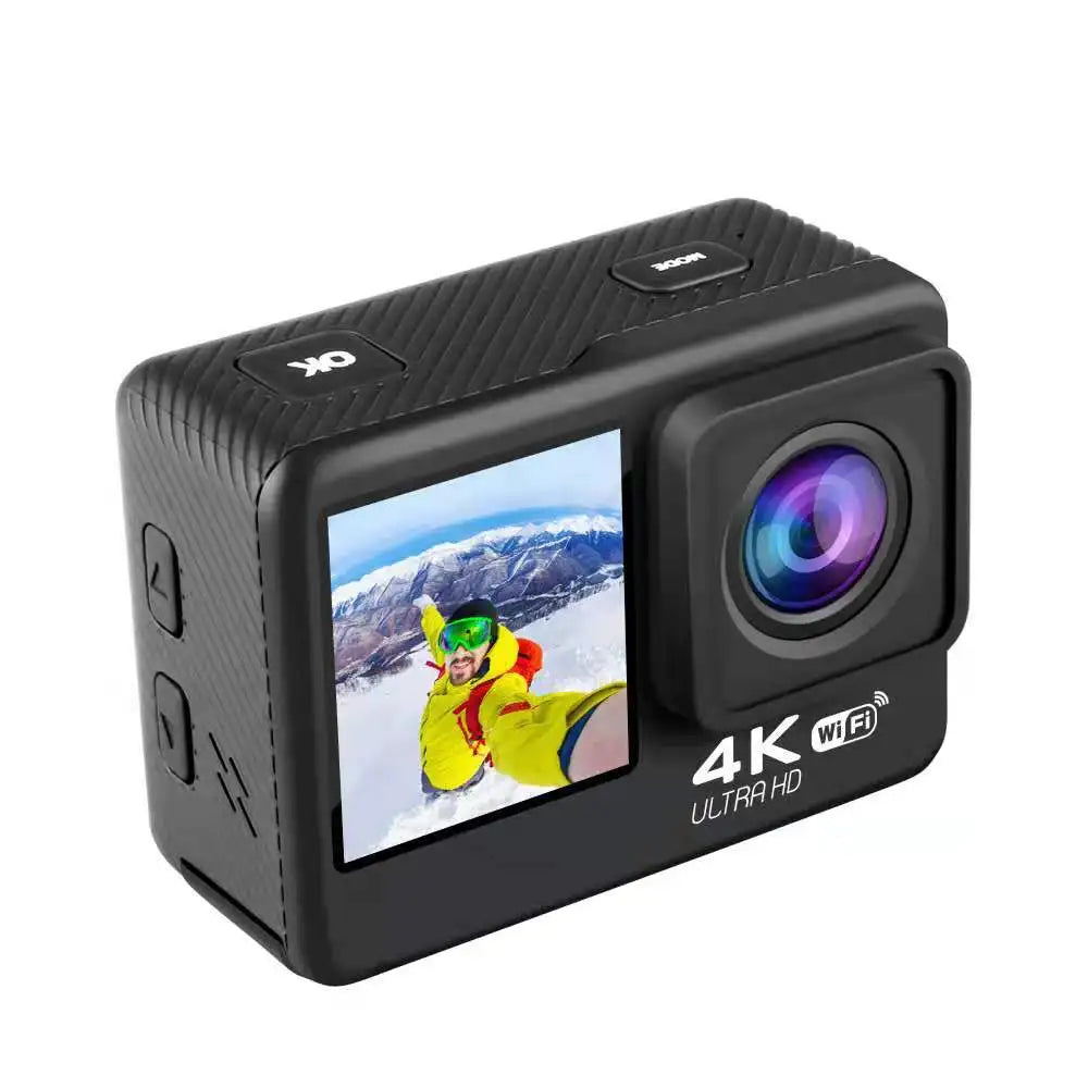 Smart Dual Screen Action Camera with Remote