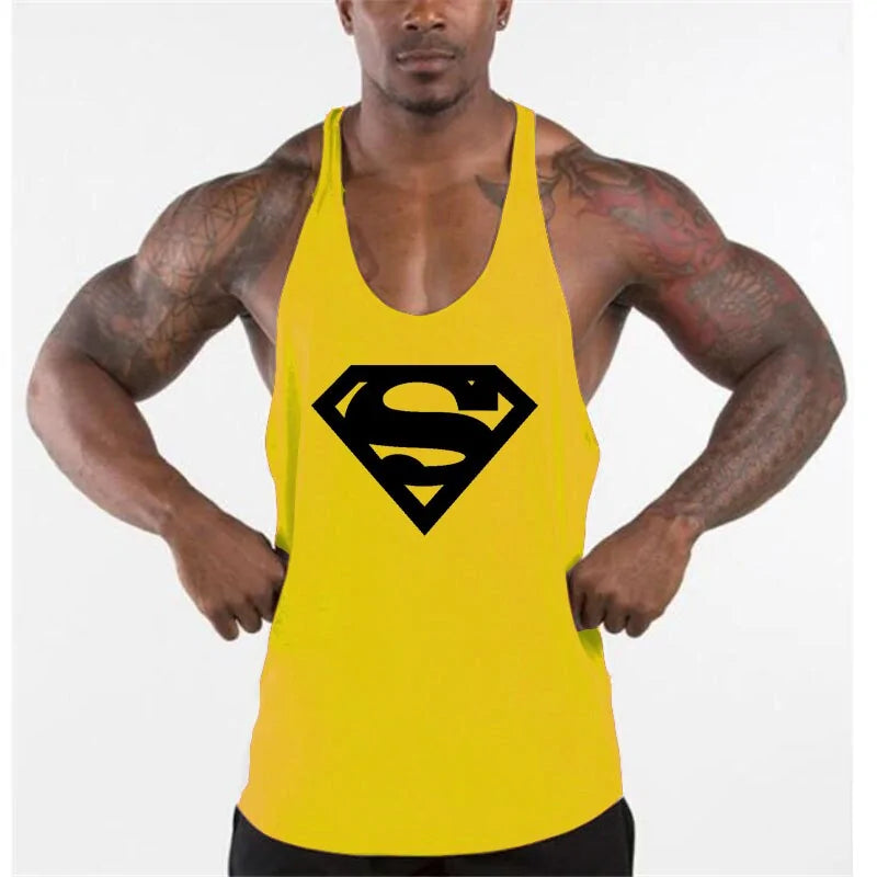 New Arrivals Bodybuilding Cotton Gym Sleeveless Tank Top for Men