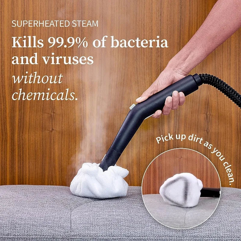 Dupray Neat Steam Cleaner Powerful Multipurpose Portable Steamer for Floors,Cars,Tiles Grout Cleaning Chemical Free Disinfection