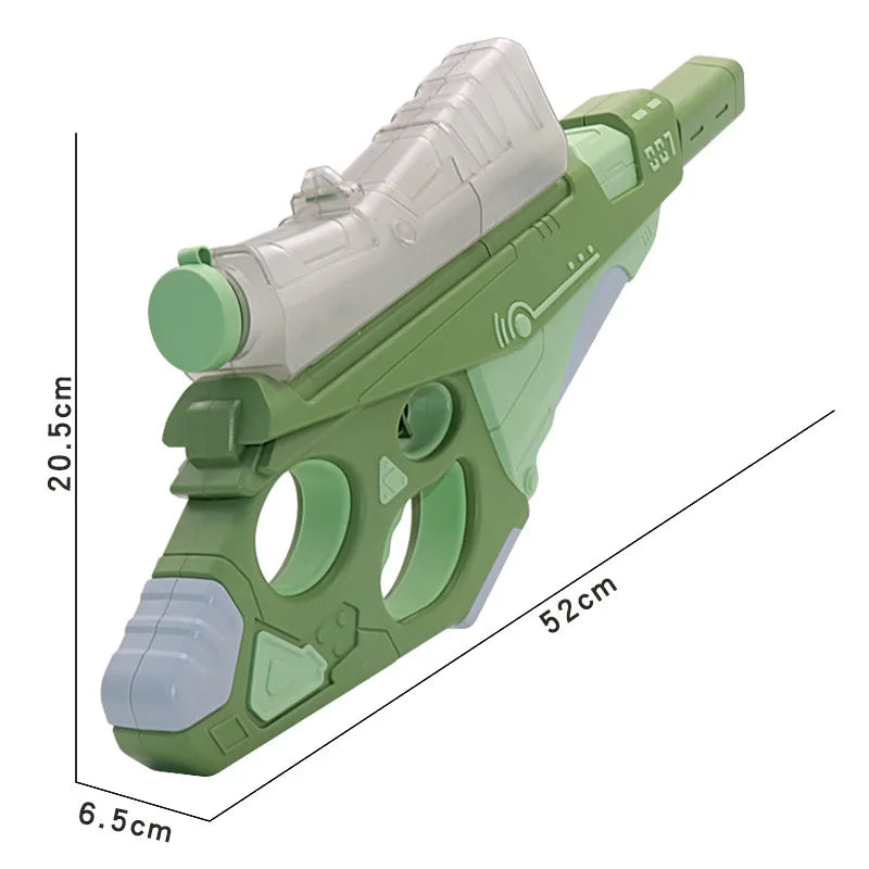 2L Electric Water Gun Large Capacity High-Pressure Automatic Shotting Water Gun Electric Water Blasters Summer Toys for Kids