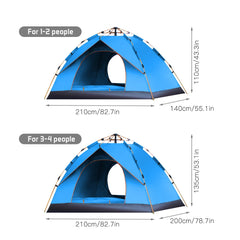 Outdoor Pop Up Tent Water-resistant