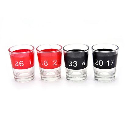 Roulette Wheel 16 Shot Adult Party Drinking Game Set Glass Casino Spin Hen Stag