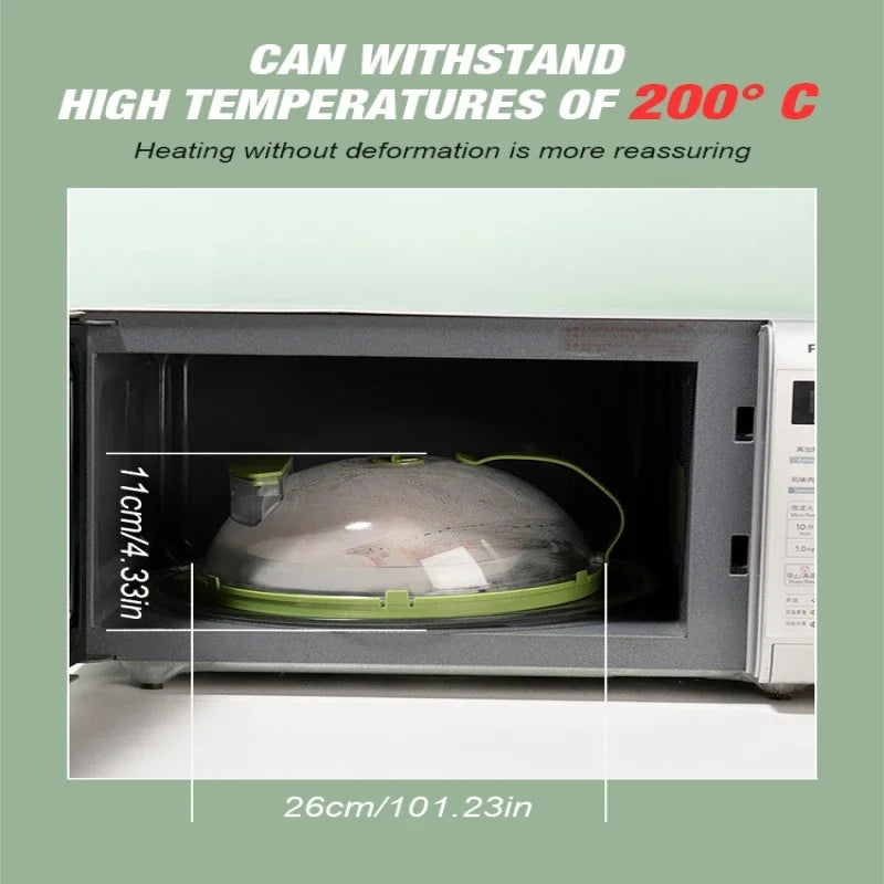 Microwave Splash Proof High Temperature Food Cover