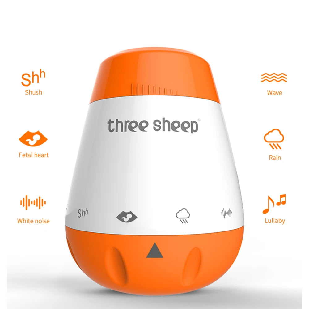 Smart Baby White Noise Machine – Voice Sensor & Sleep Therapy Sound