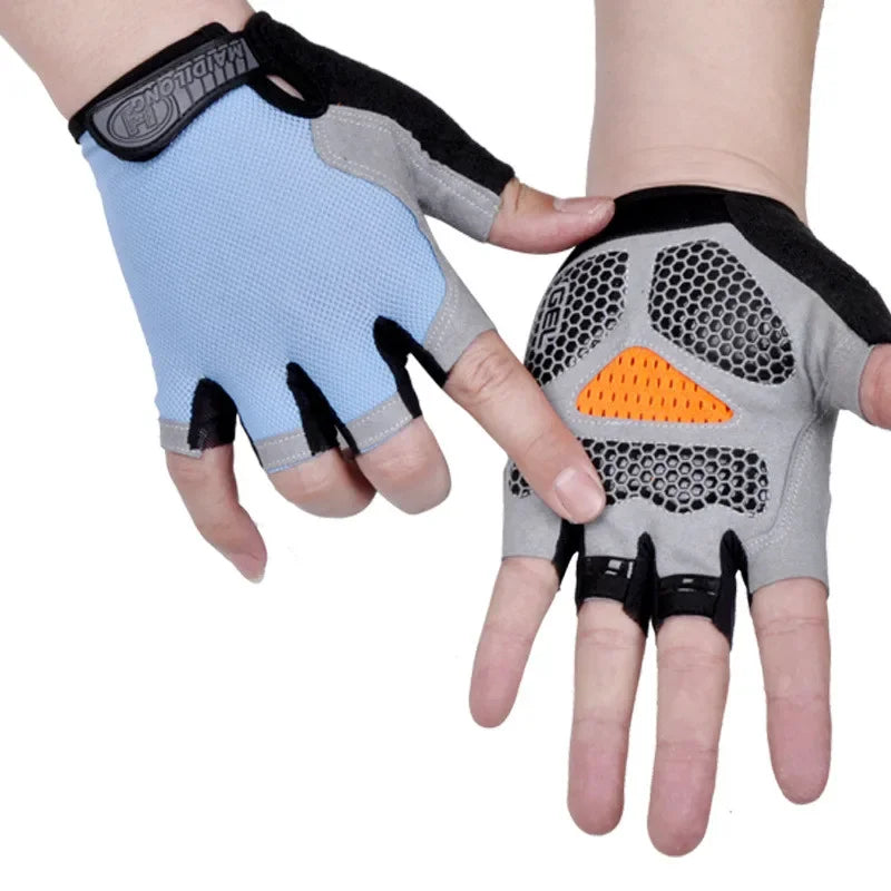 Non-Slip Gym Gloves for Men & Women – Weightlifting & Fitness Training