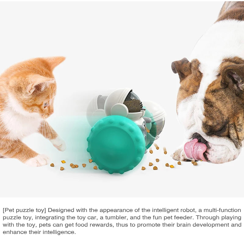 Smart slow feeder to protect the pet from overeating, for fun play, and to improve IQ