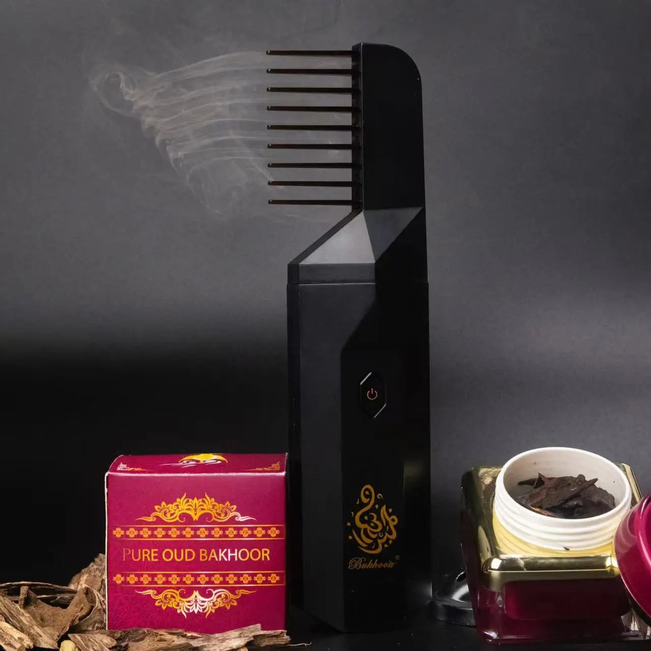 Arabic Electronic Hair Incense Burner Portable Comb