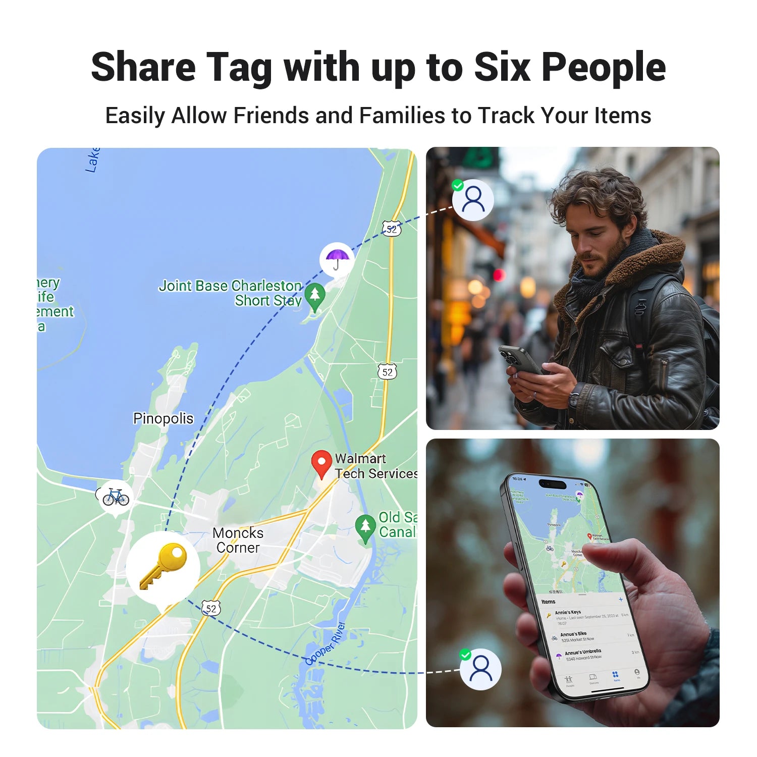 4 Apple 'Find My Key' Bluetooth GPS Tracker for Locating Lost Pets