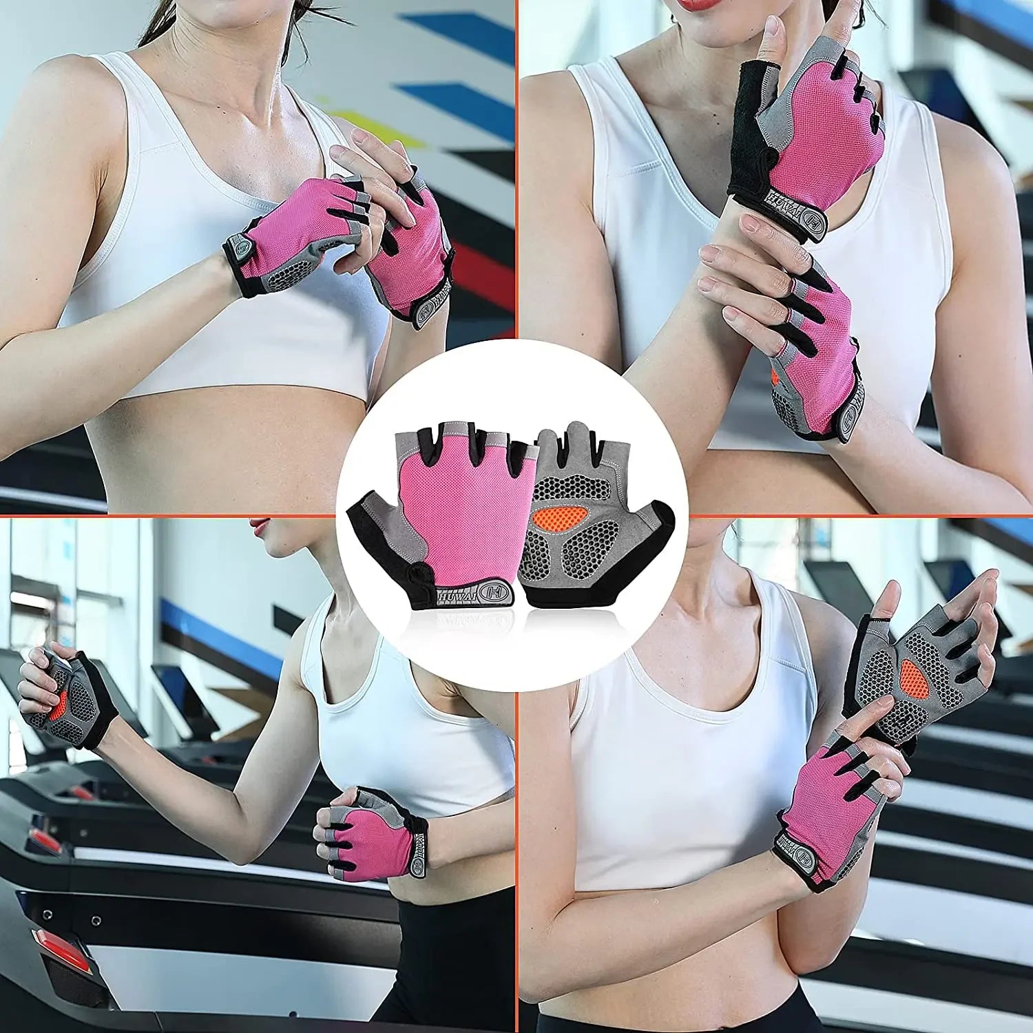 Non-Slip Gym Gloves for Men & Women – Weightlifting & Fitness Training