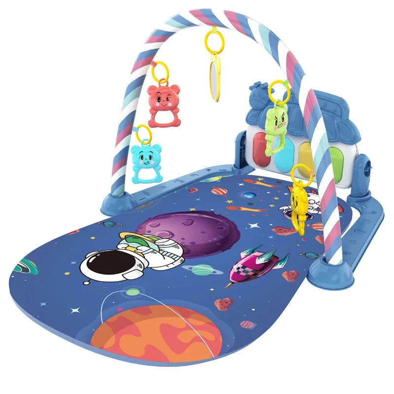 Baby Activity Gym Play Mat – Musical Piano & Crawling Blanket