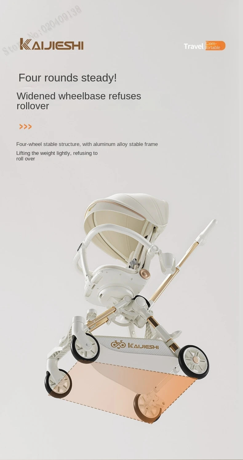 Folding Baby Stroller 3 Modes Two-way