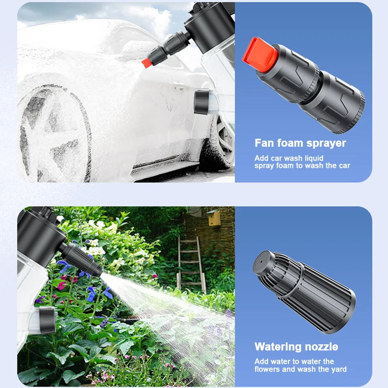 Upgraded Snow Foam Sprayer 2L High Pressure Trigger