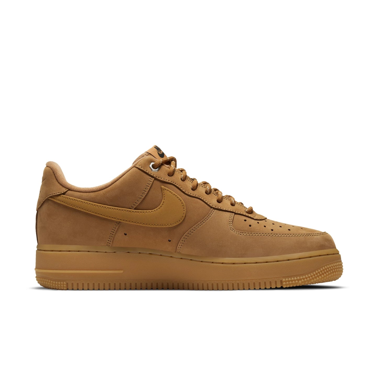 Air Force1 Nike Wheat colored Air Force One Men and Women Versatile Low cut Sneakers, Anti slip and Durable Board Shoes