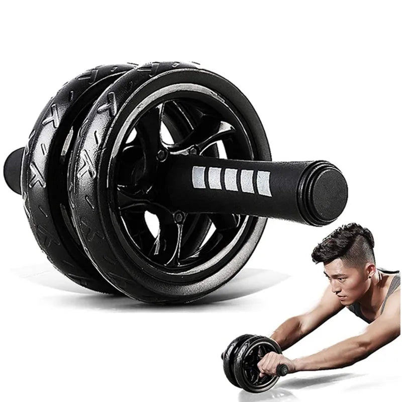 AB Roller Wheel – No Noise Abdominal Training Equipment for Home & Gym