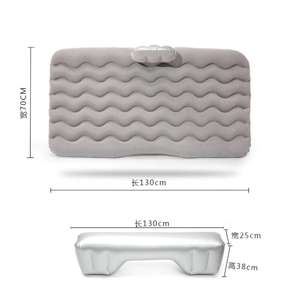 Car Air Inflatable Travel Mattress Bed Universal for Back Seat Multi functional Sofa Pillow Outdoor Camping Mat Cushion