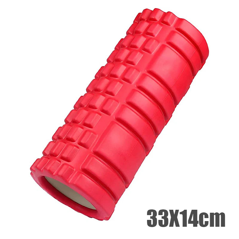 33cm Yoga Foam Roller for Muscle Massage & Back Training