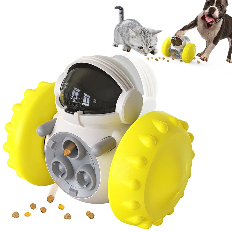 Smart slow feeder to protect the pet from overeating, for fun play, and to improve IQ