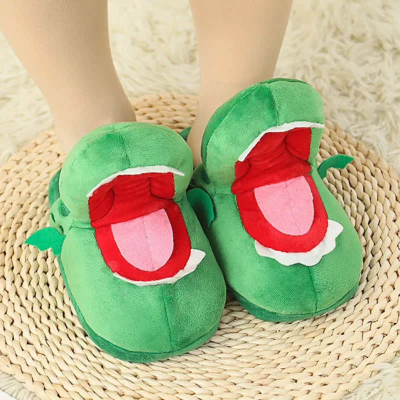 Crocodile Cotton Slippers