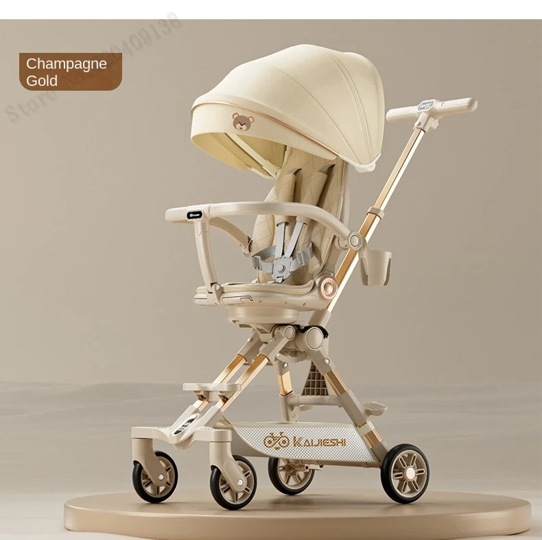 Folding Baby Stroller 3 Modes Two-way