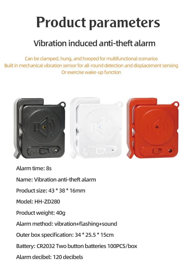 Home Anti-theft Portable Alarm that can be placed immediately anywhere