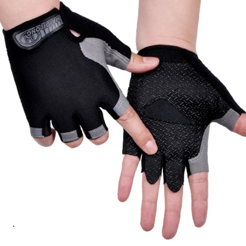 Non-Slip Gym Gloves for Men & Women – Weightlifting & Fitness Training