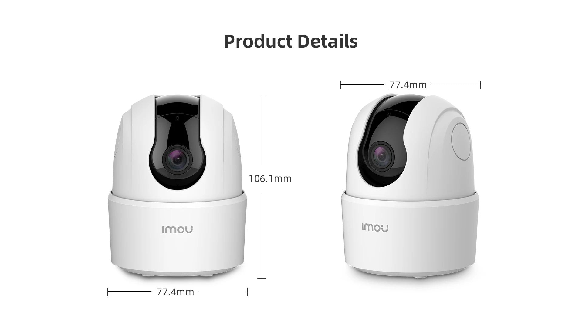 Home Wifi Surveillance Camera with Night Vision for Human Detection