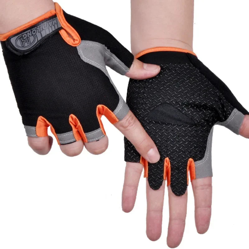 Non-Slip Gym Gloves for Men & Women – Weightlifting & Fitness Training