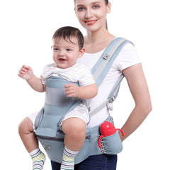 Ergonomic Baby Carrier Backpack – Infant Hipseat & Front Facing Sling