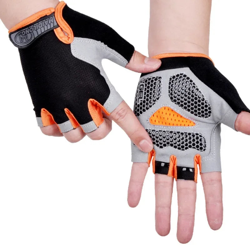 Non-Slip Gym Gloves for Men & Women – Weightlifting & Fitness Training