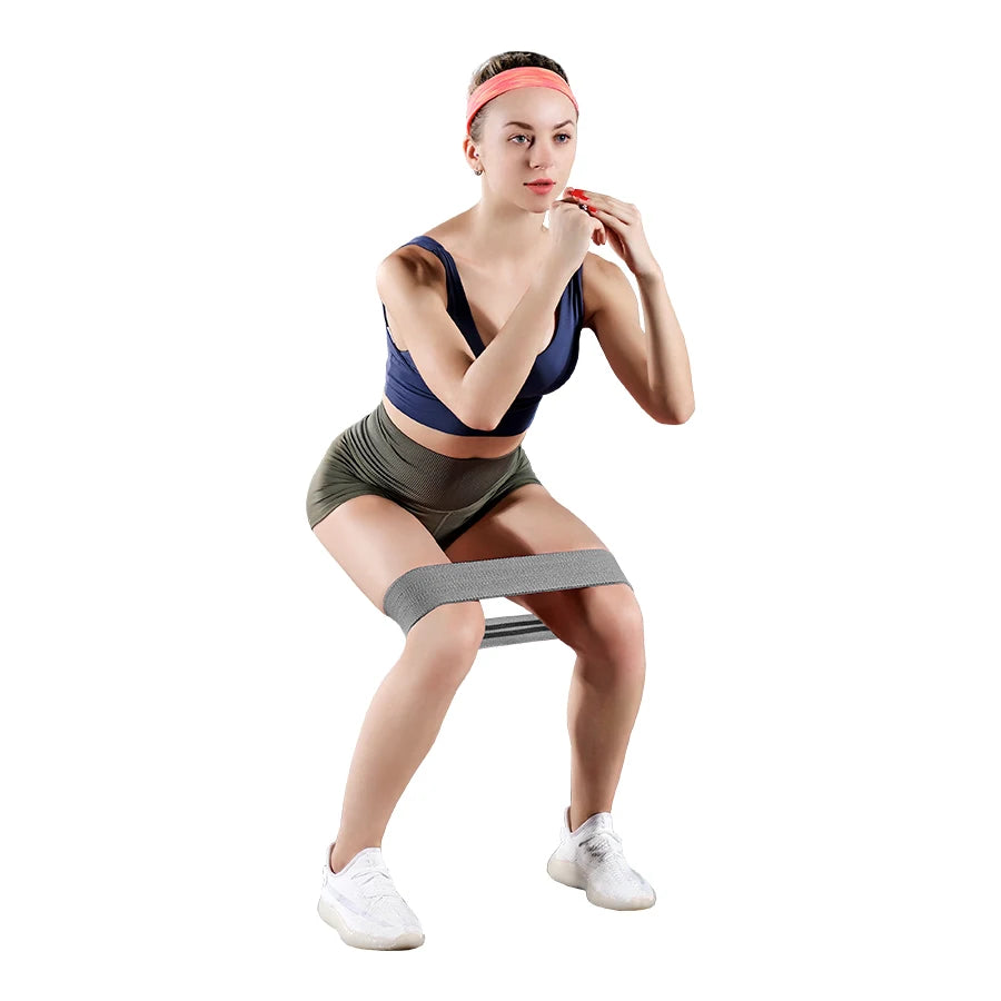 Fabric Resistance Bands – Hip, Glute & Thigh Workout Loops