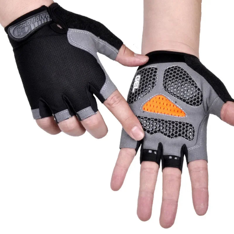 Non-Slip Gym Gloves for Men & Women – Weightlifting & Fitness Training