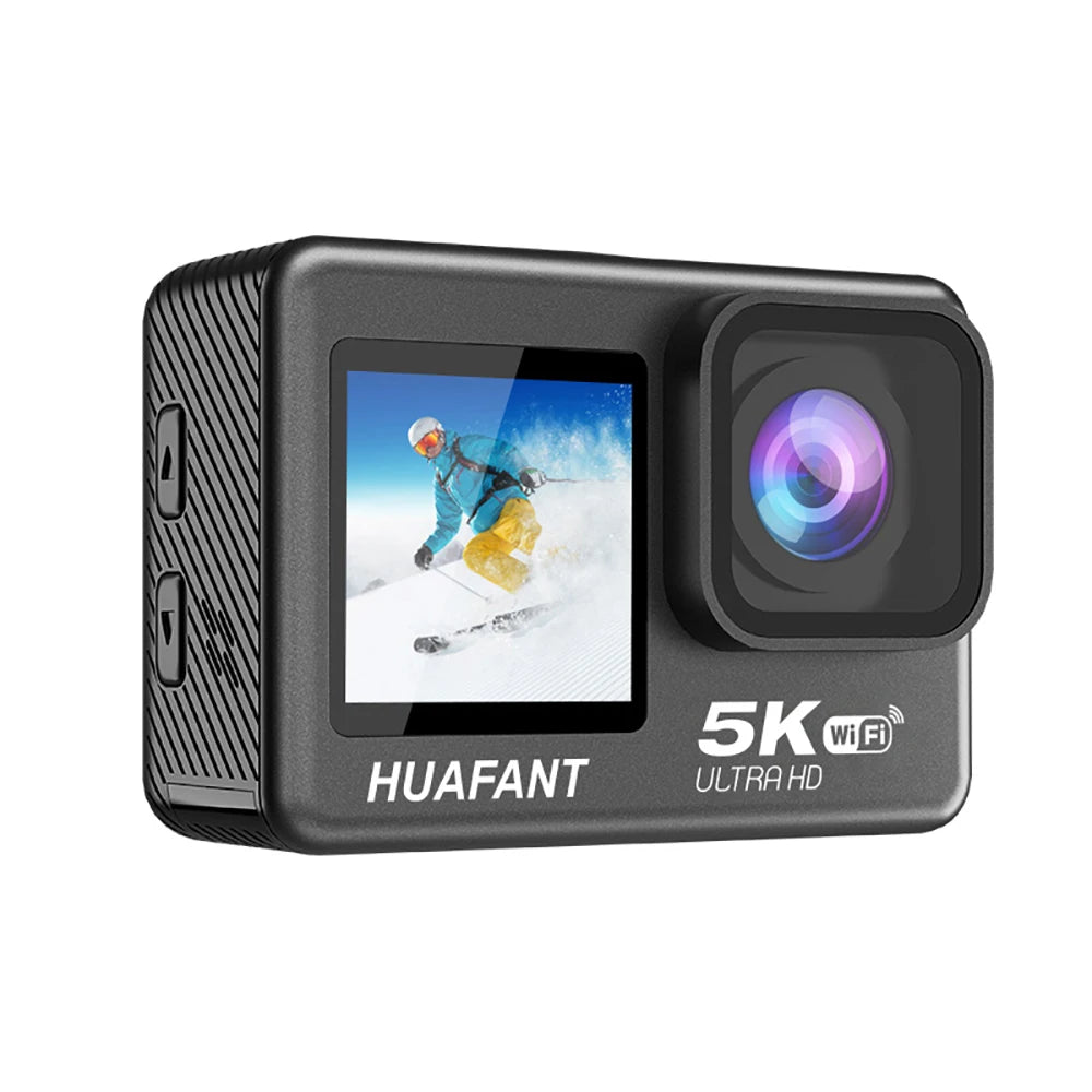 Smart Dual Screen Action Camera with Remote