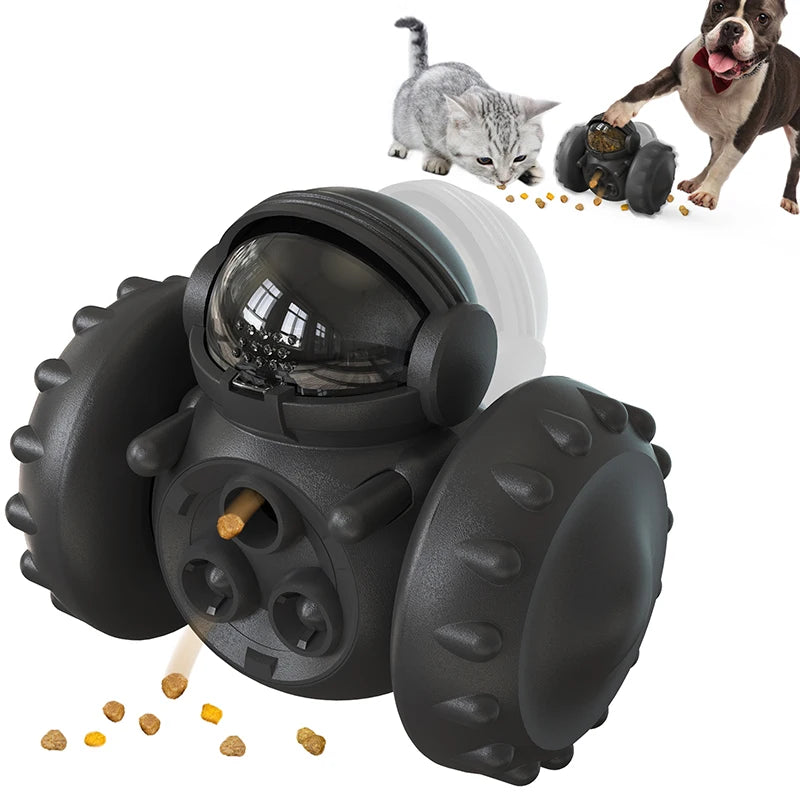 Smart slow feeder to protect the pet from overeating, for fun play, and to improve IQ