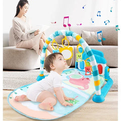 Baby Activity Gym Play Mat – Musical Piano & Crawling Blanket