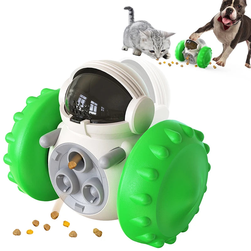 Smart slow feeder to protect the pet from overeating, for fun play, and to improve IQ