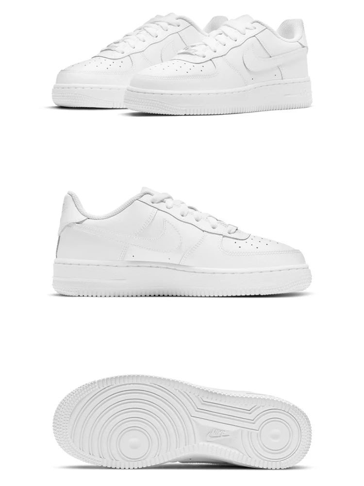 Air Force1 Nike Wheat colored Air Force One Men and Women Versatile Low cut Sneakers, Anti slip and Durable Board Shoes