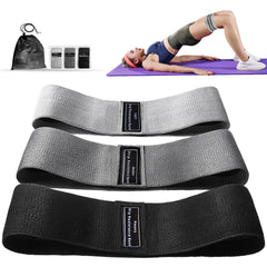 Fabric Resistance Bands – Hip, Glute & Thigh Workout Loops