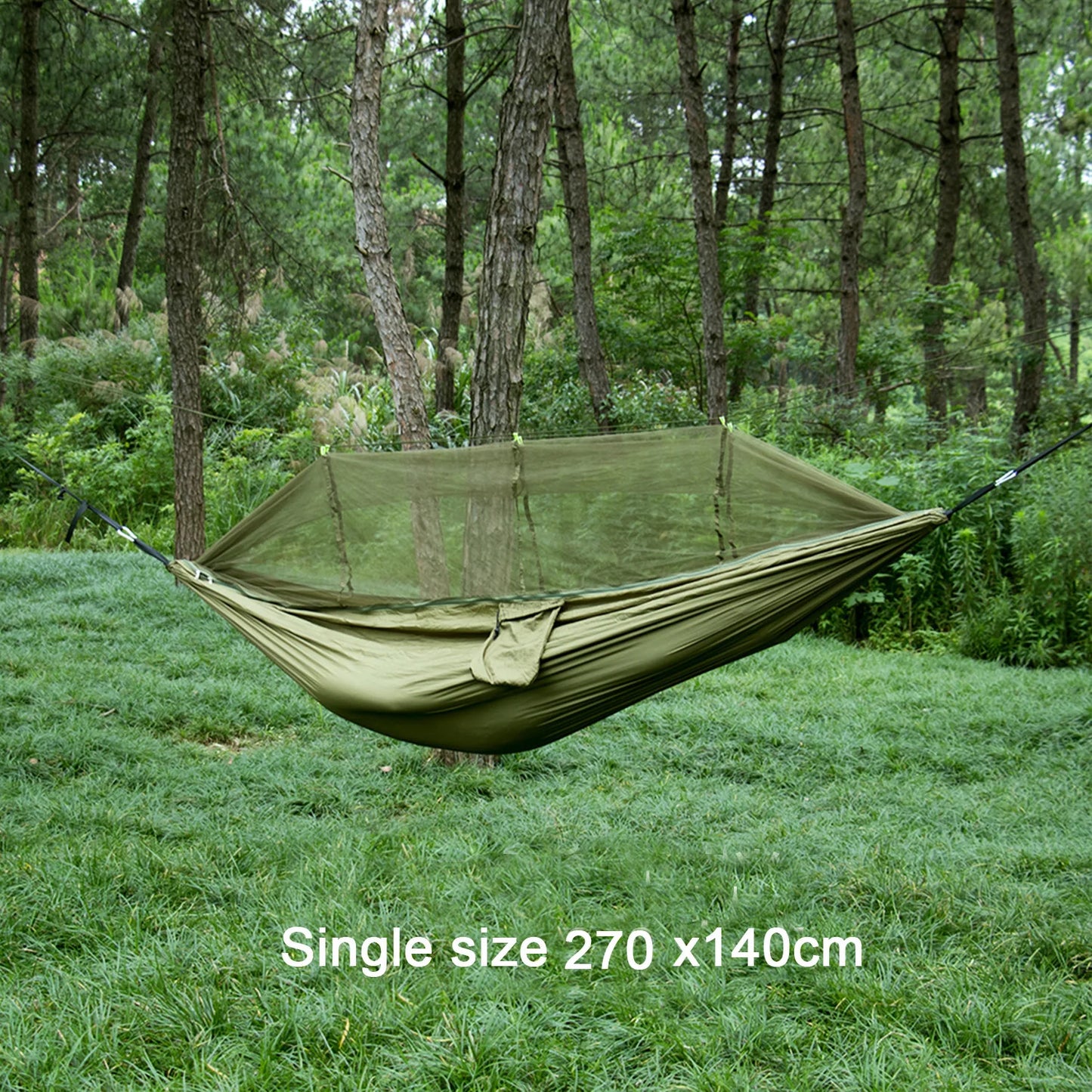 Nylon Mosquito Net Parachute Hammock