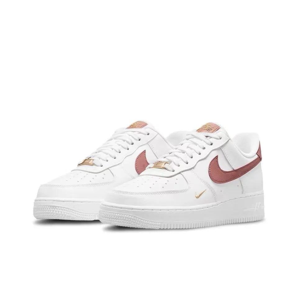 Air Force1 Nike Wheat colored Air Force One Men and Women Versatile Low cut Sneakers, Anti slip and Durable Board Shoes