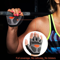 Non-Slip Gym Gloves for Men & Women – Weightlifting & Fitness Training