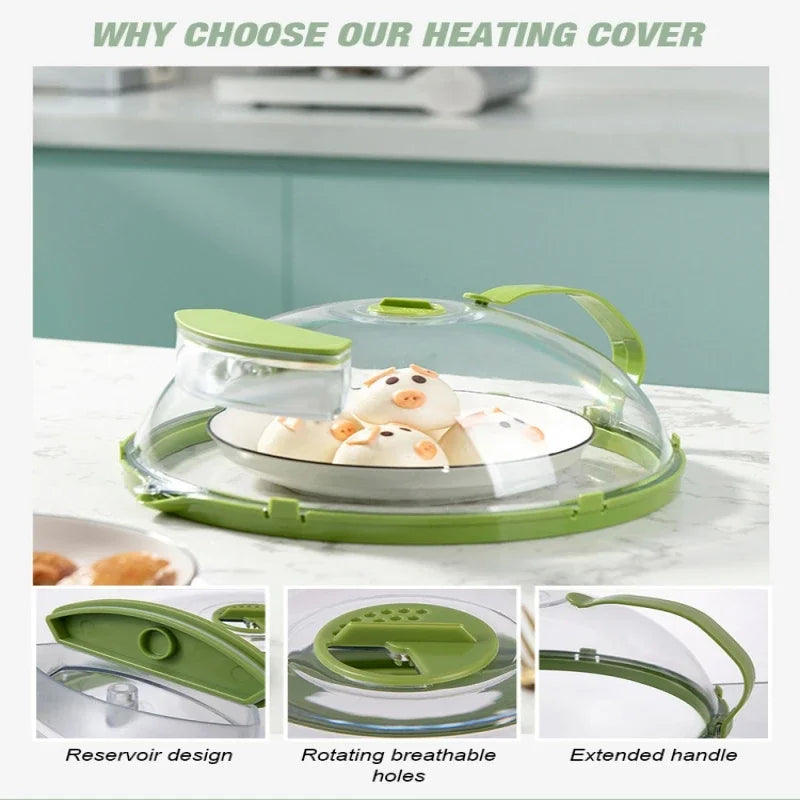 Microwave Splash Proof High Temperature Food Cover