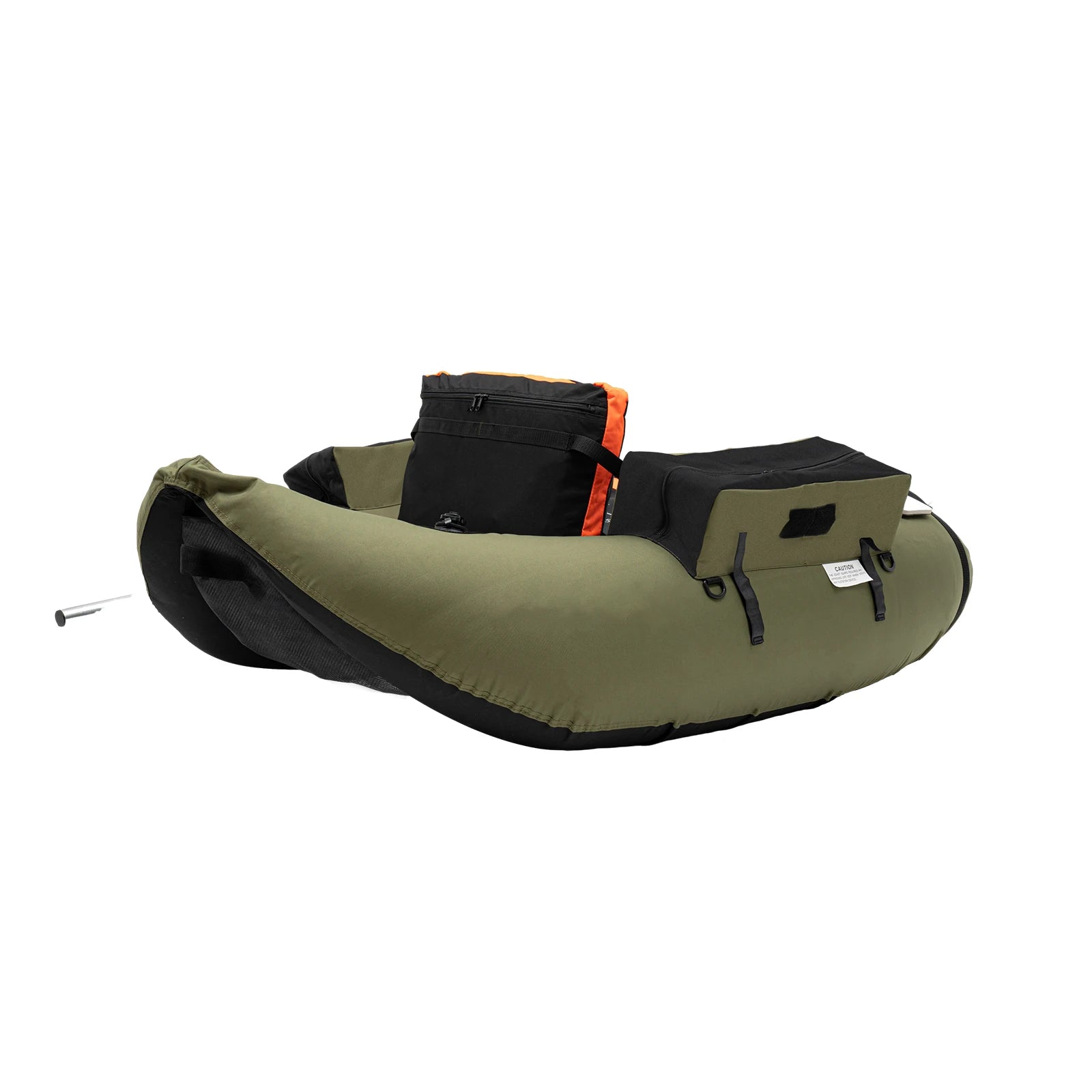 Oxford Cloth Kayak Inflatable Boat Wear-resistant 286.6 LBS Capacity