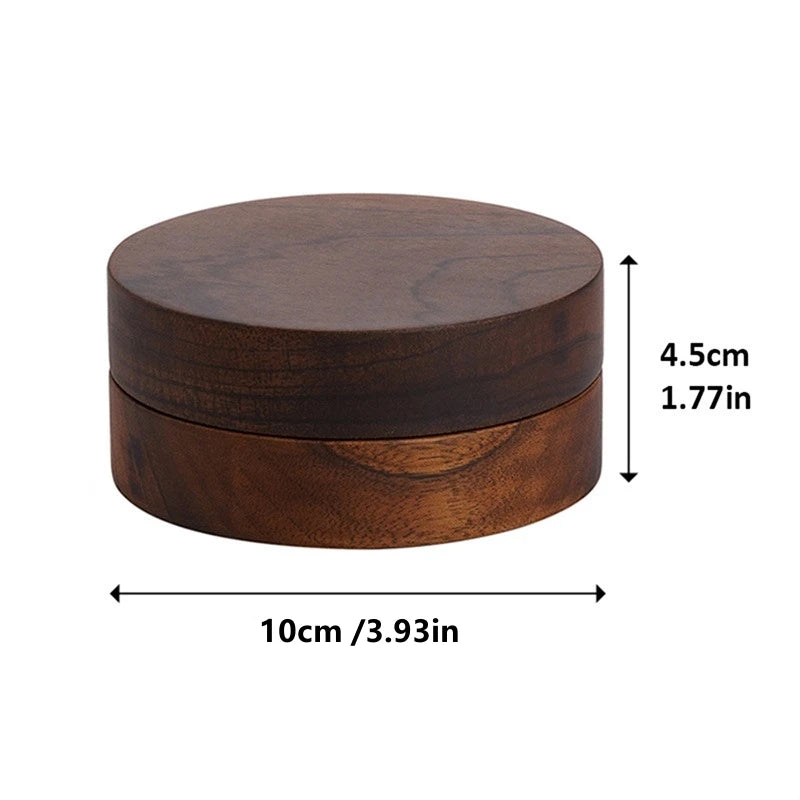 Walnut Wood Ashtrays with Lid