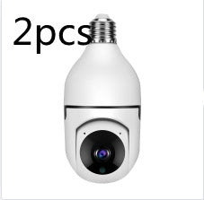 WiFi CAMERA 1080P Bulb 4X Zoom Camera 5GWiFi Alarm Monitor