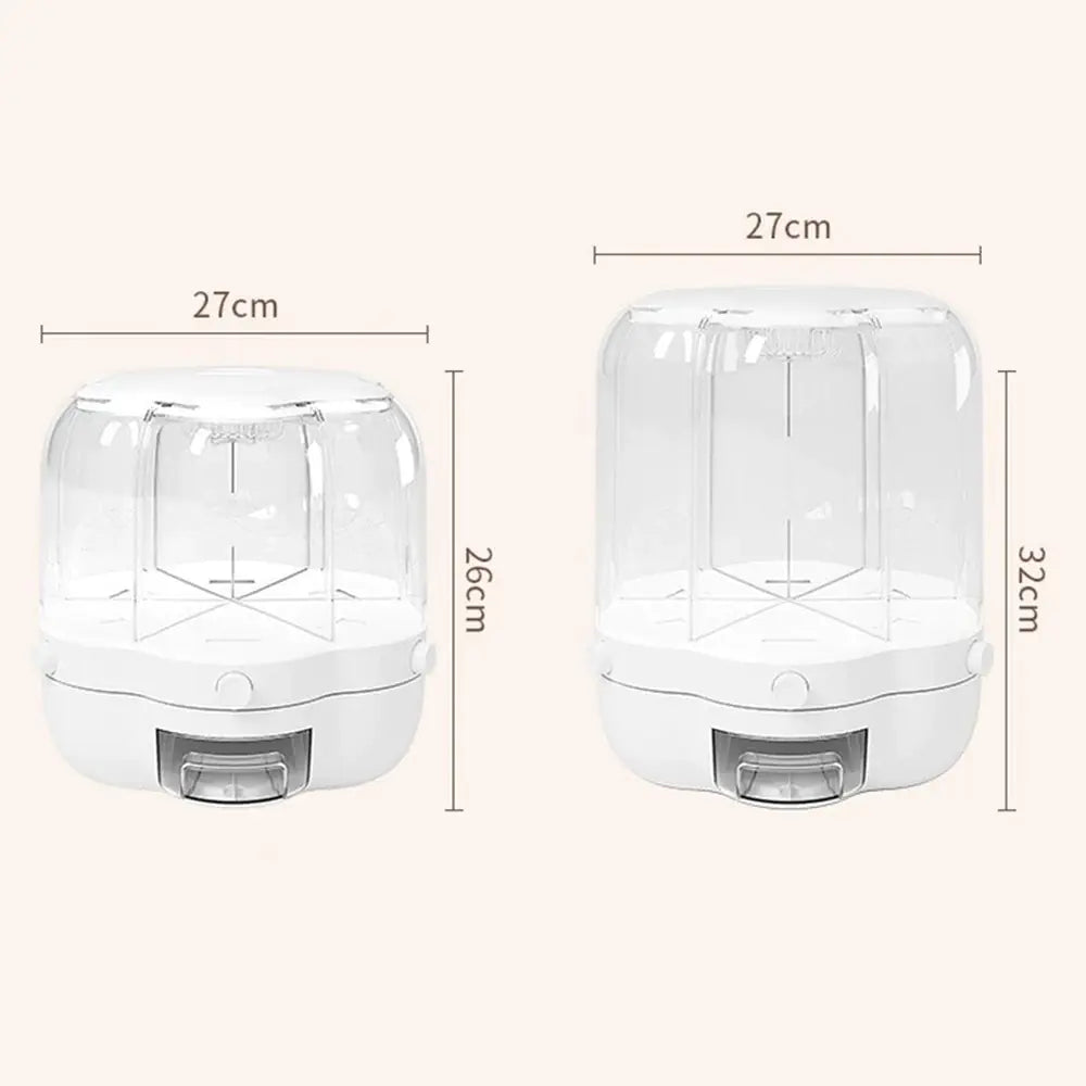 360° Rotating Grains Food Dispenser