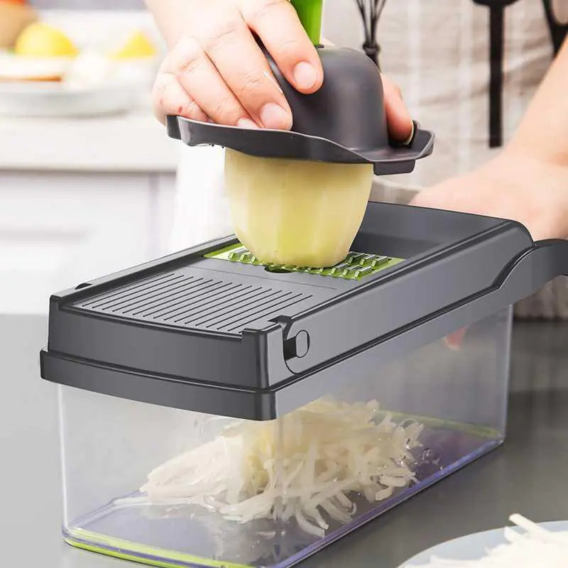 12 in 1 Multifunctional Vegetable Slicer Cutter Shredders