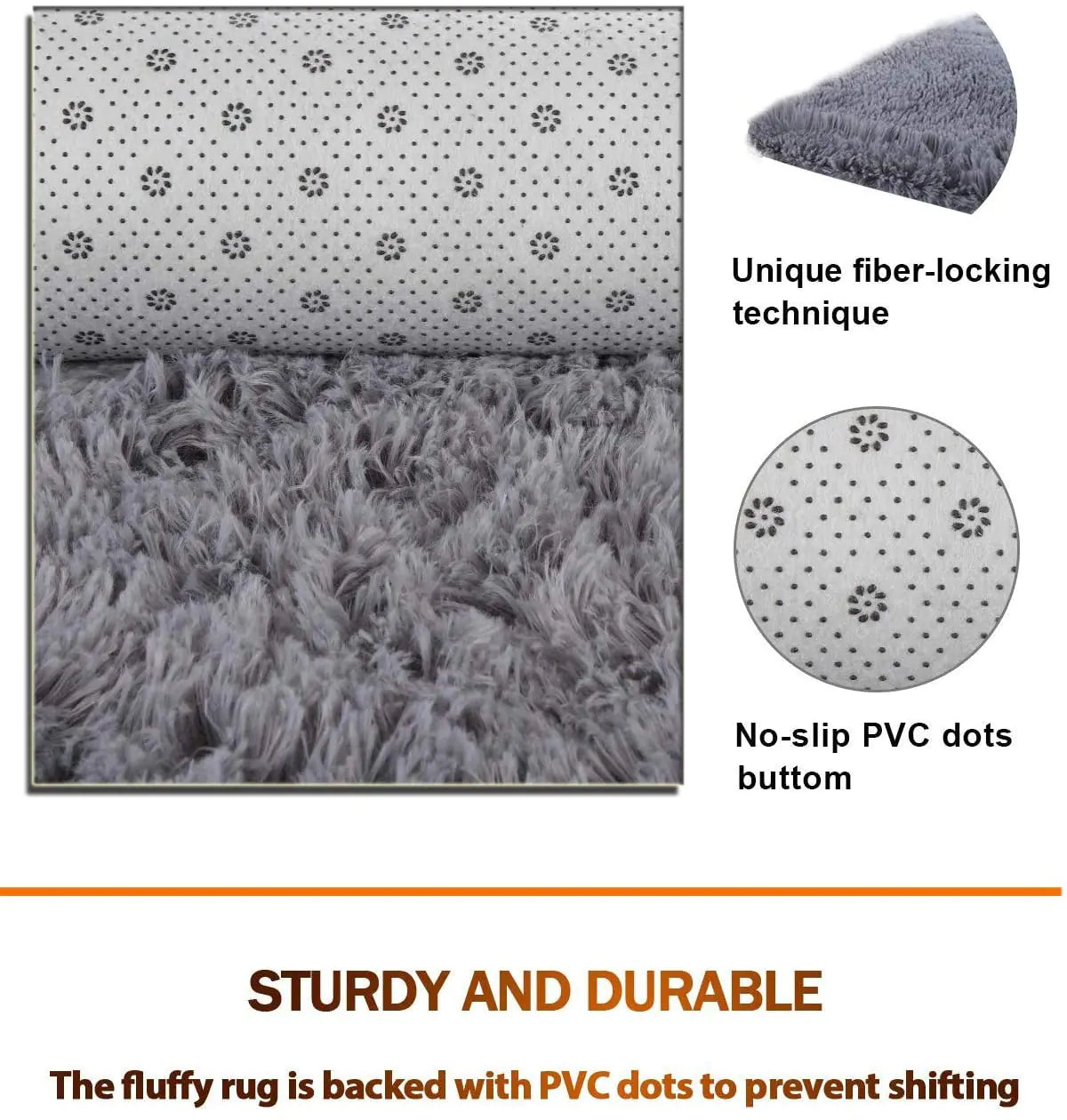 2023 New Warm Thick Round Rug Carpets